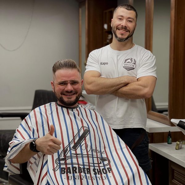 Комплекс «Стрижка + моделирование усов и бороды» в исполнении Top барбера Каро