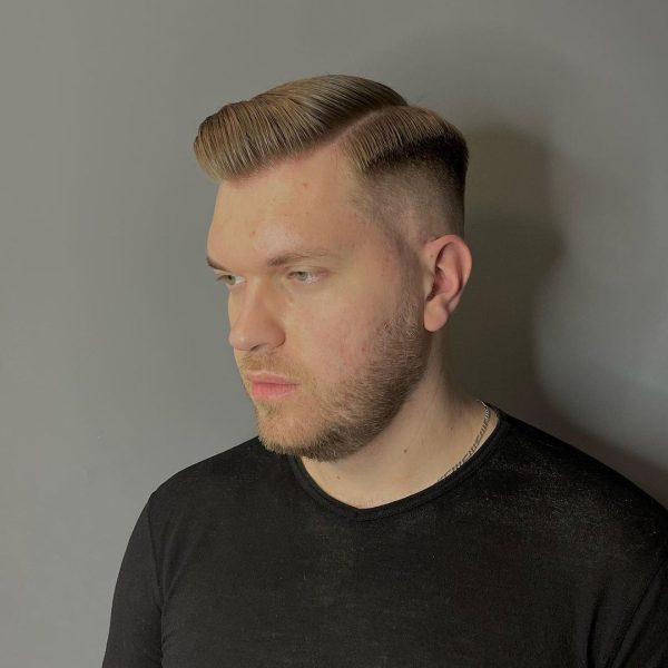 Классическая стрижка Side part от Top барбера Дмитрия Соловьёва