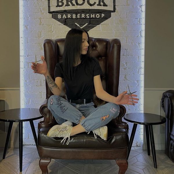 У нас новый барбер- Анастасия