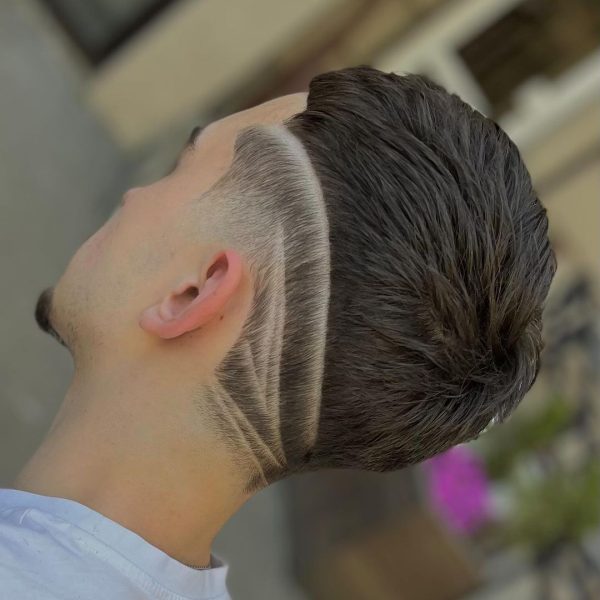 Hair tattoo в исполнении Pro барбера Жени