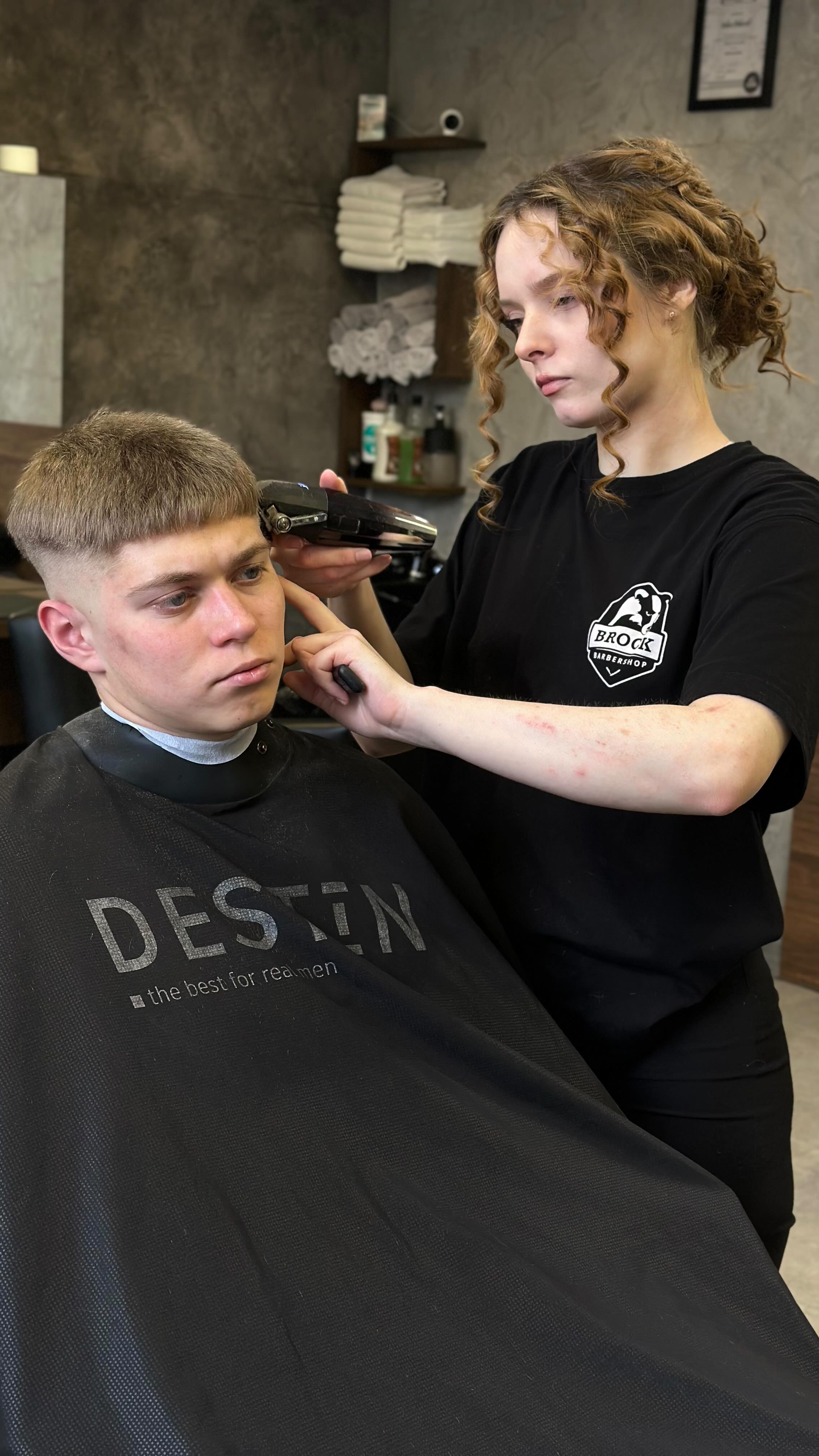 Стрижка кроп Pro barber Илона